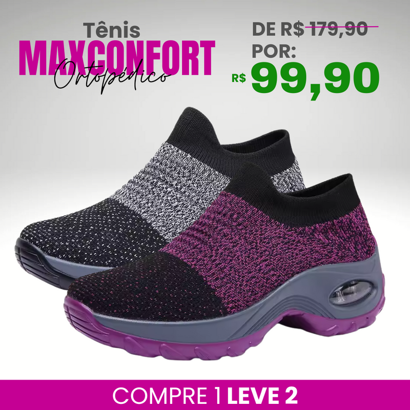 [PAGUE 1 LEVE 2] Tênis Ortopédico Feminino MaxConfort